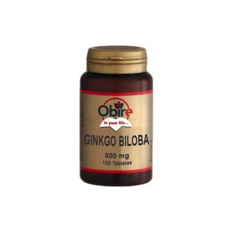 Ginkgo Biloba · 100 comprimidos · Obire