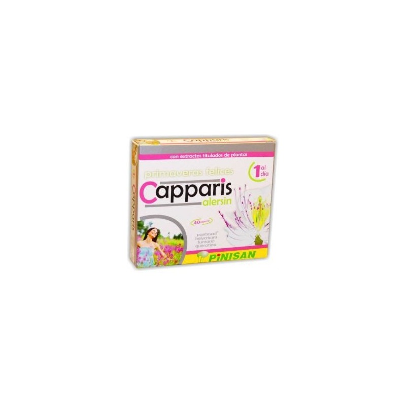 CAPPARIS ALERSIN · 40 cápsulas · Pinisan 2 cajas