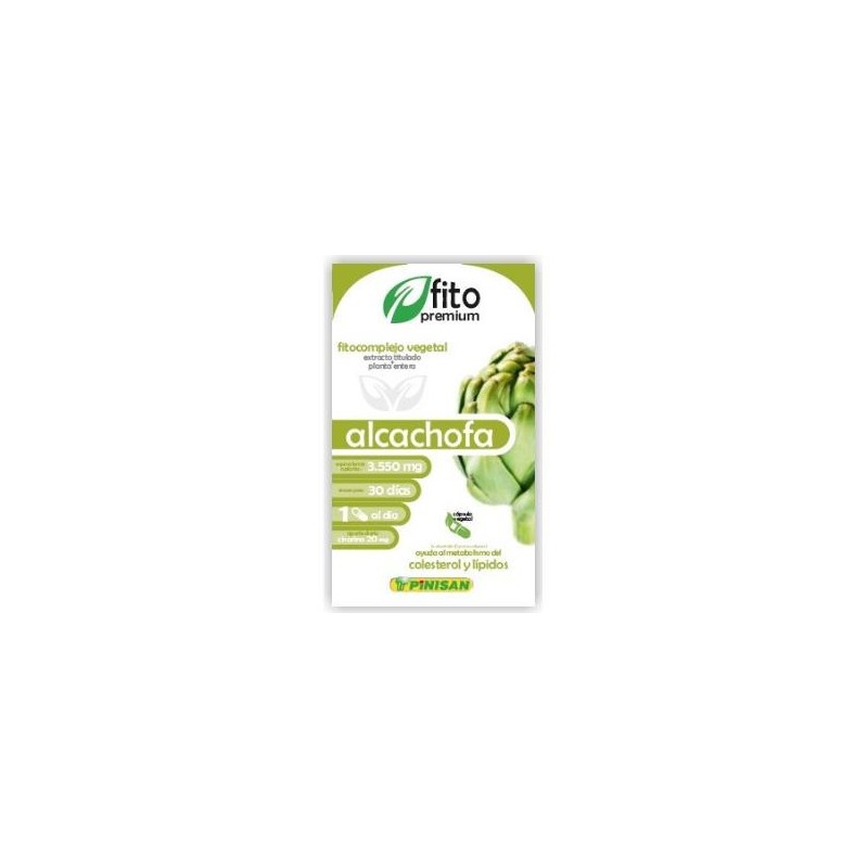FITO PREMIUM alcachofa- 30 Cápsulas - Pinisan 2 CAJAS