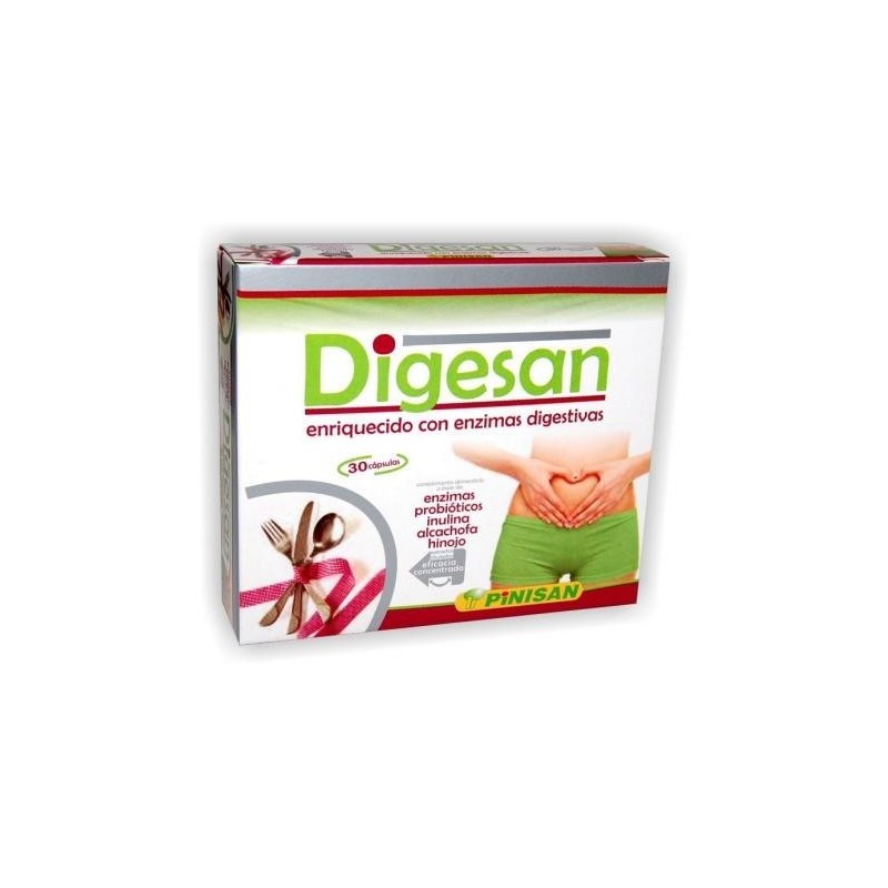 DIGESAN · 30 Cápsulas · Pinisan 2 cajas