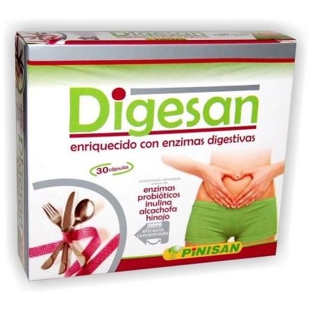 DIGESAN · 30 Cápsulas · Pinisan 2 cajas