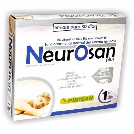 NEUROSAN PLUS · 30 Capsulas · Pinisan 2 cajas