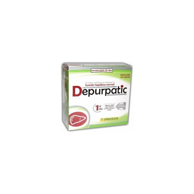 DEPURPATIC · 20 Ampollas · Pinisan 2 cajas