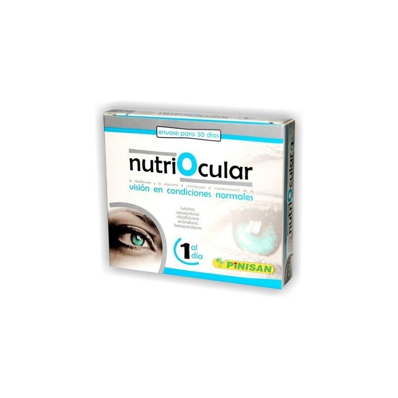 NUTRIOCULAR · 30 Cápsulas · Pinisan 2 cajas