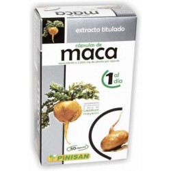 EXTRACTO TITULADO MACA 30 Cápsulas - Pinisan