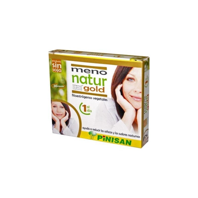 MENONATUR GOLD · 30 Cápsulas · Pinisan