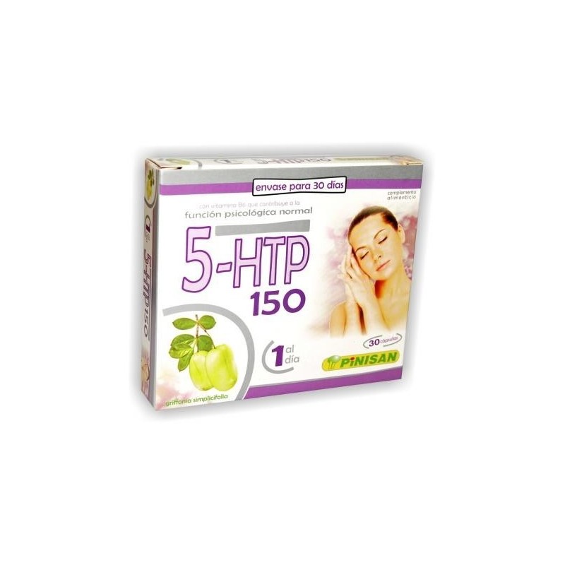 5-HTP 150 mg 30 Cápsulas - Pinisan 2 CAJAS