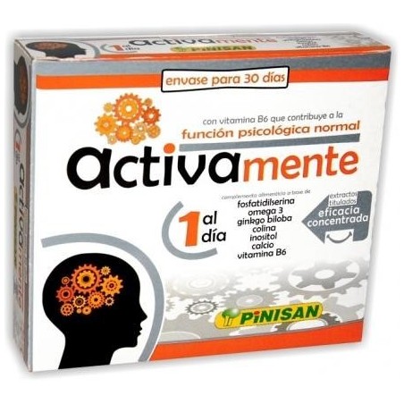 ACTIVAMENTE · 30 Cápsulas · Pinisan