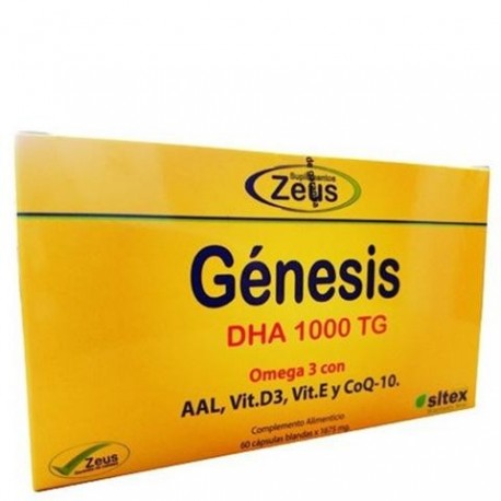 Genesis DHA 1000 TG 120 capsulas Zeus