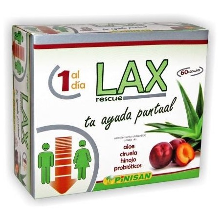 LAX RESCUE · 60 Cápsulas - Pinisan