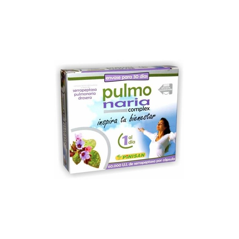 PULMONARIA COMPLEX 30 Cápsulas - Pinisan 2 cajas