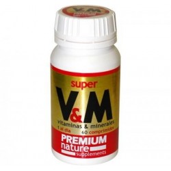 SUPER V&M Premium Nature · 60 comprimidos · Pinisan