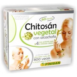 SILUPLAN - CHITOSAN VEGETAL 60 Cápsulas - Pinisan  2 cajas