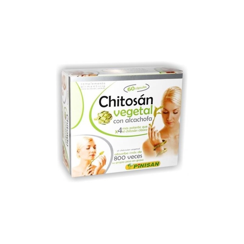 SILUPLAN CHITOSAN VEGETAL · 60 Cápsulas · Pinisan  2 cajas
