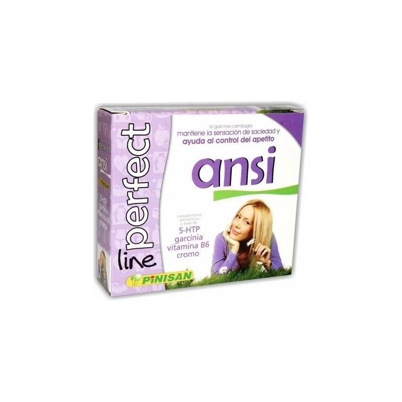 PERFECT LINE ANSI · 30 Cápsulas · Pinisan 2 cajas