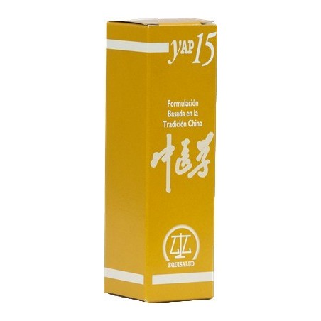 YAP 15 31 ml Equisalud - Huída de líquidos orgánicos por vacío de sangre y energía