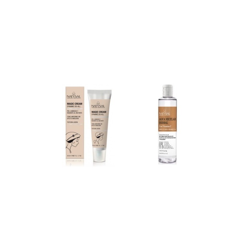 Pack Natysal Magic Cream + Agua micelar