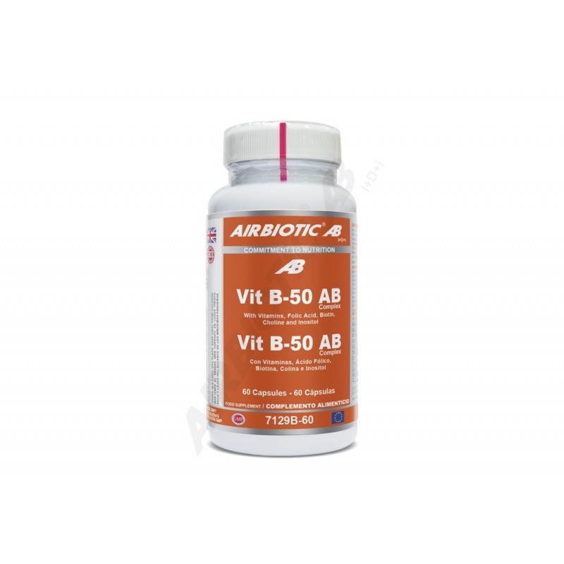 VIT B-50 AB COMPLEX 60 Tabletas Airbiotic