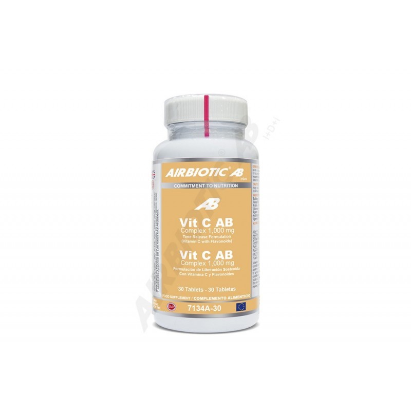 VIT C AB COMPLEX 1.000 mg 30 Tabletas Airbiotic