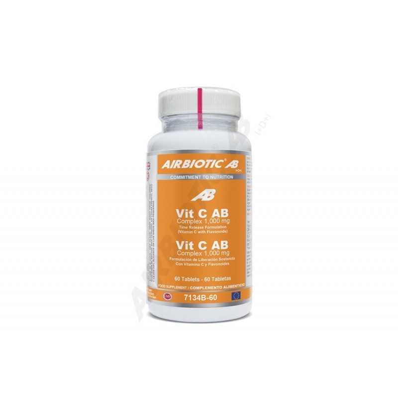 VIT C AB COMPLEX 1.000 mg 60 Tabletas Airbiotic