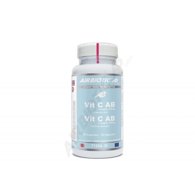 VIT C AB COMPLEX 100 mg  30 Tabletas Airbiotic