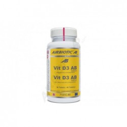 VIT D3 AB 5.000 UI 90 Tabletas Airbiotic