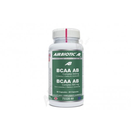 BCAA  AB 500 mg 60 Tabletas Airbiotic