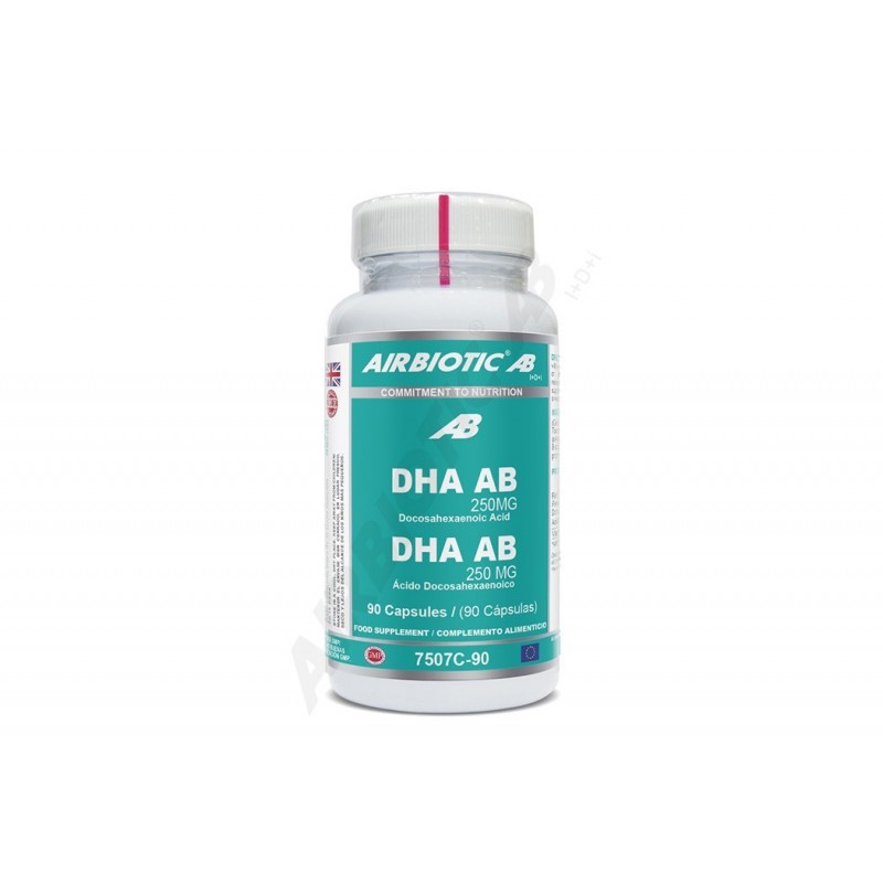 DHA 250 mg 90 cápsulas  Airbiotic