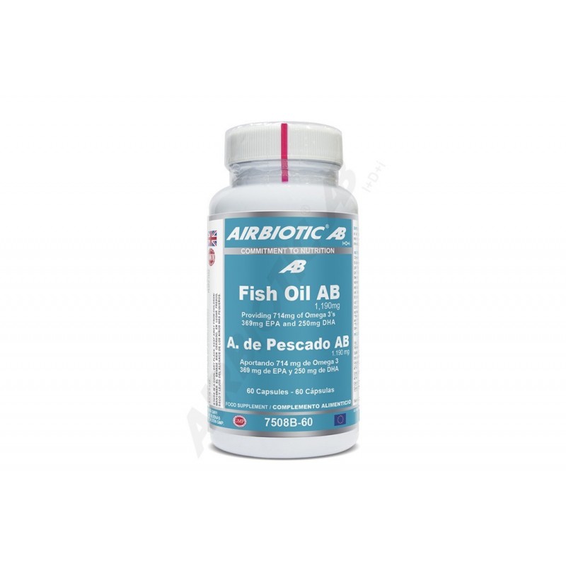 ACEITE DE PESCADO 1.190 mg 60 cápsulas  Airbiotic