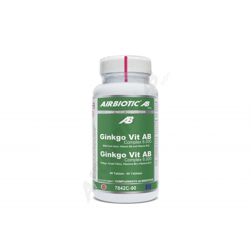GINKGO-VIT COMPLEX 6.000 90 Tabletas Airbiotic