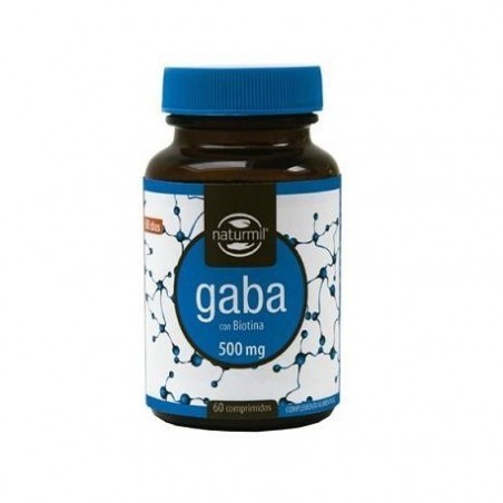Gaba 500Mg con Biotina · Naturmil · 60 tabletas