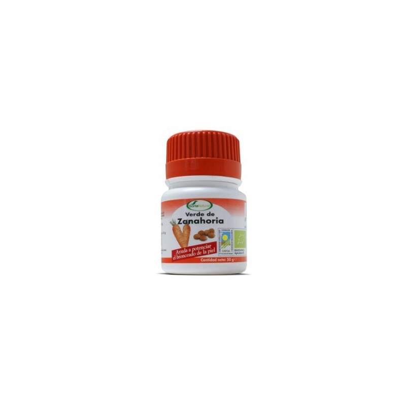 Verde de Zanahoria BIO  Soria Natural - 100 comprimidos