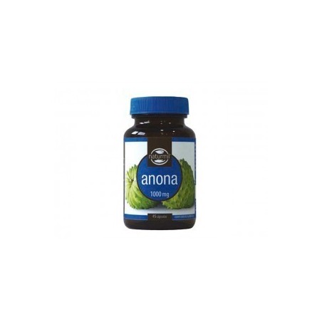 Graviola (Anona) 1000 mg · 45 CAPSULAS · Naturmil