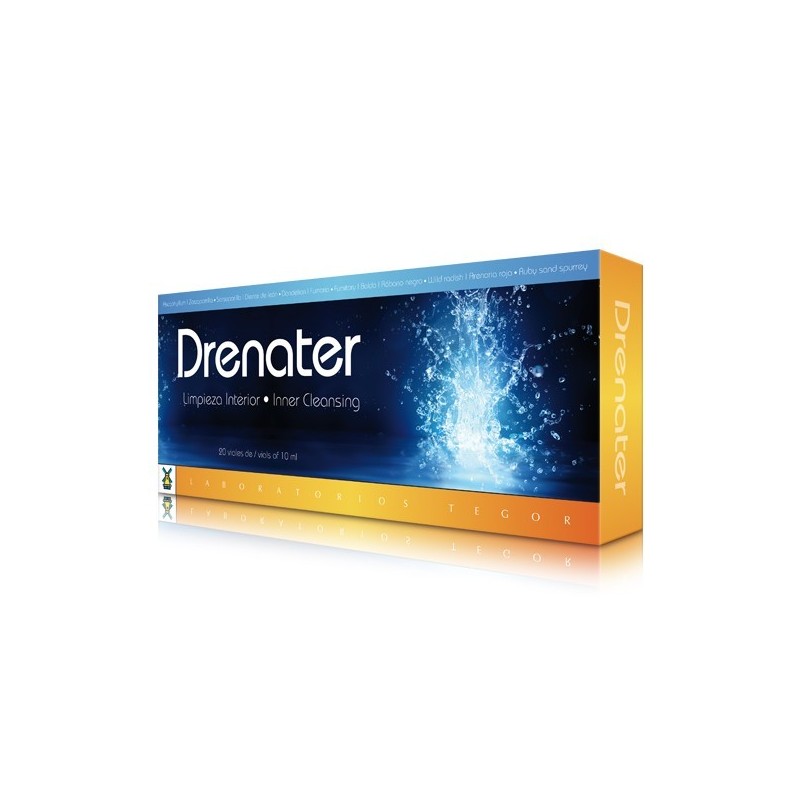 drenater 20 viales de 10 ml. Tegor