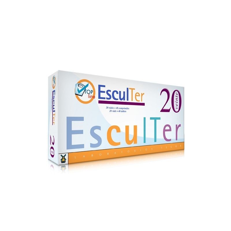 Esculter 2 · 20 viales+40 comprimidos · Tegor
