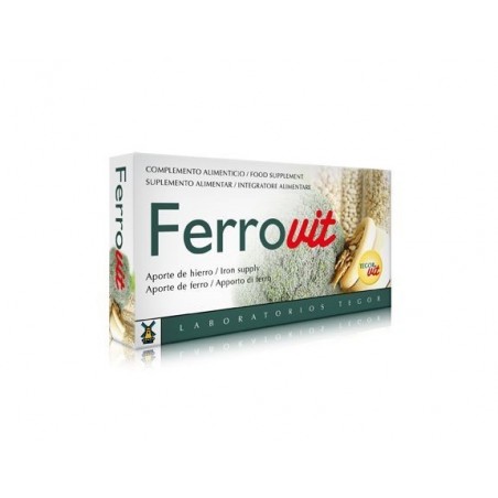 ferrovit 30 comprimidos Tegor