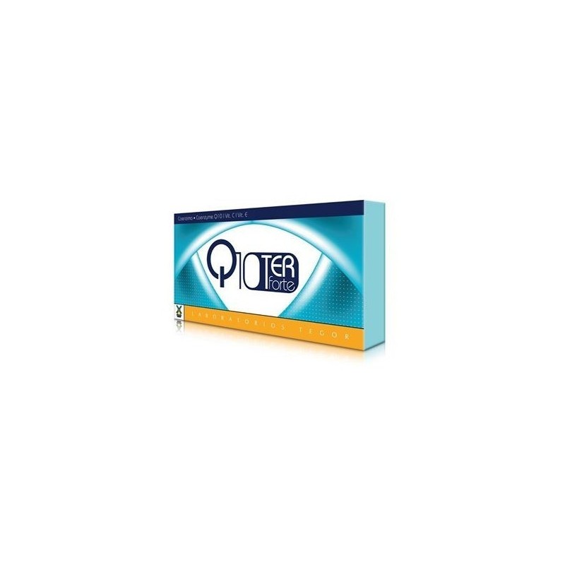 q-10 ter forte -40 capsulas -90 mg -Tegor