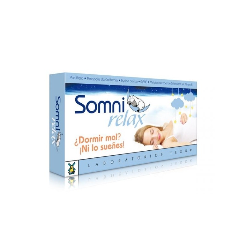Somnirelax · 40 cápsulas · Tegor