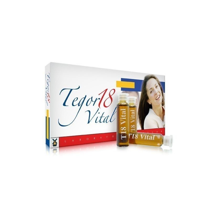 Tegor 18 vital - 10 viales de 10 ml- Tegor