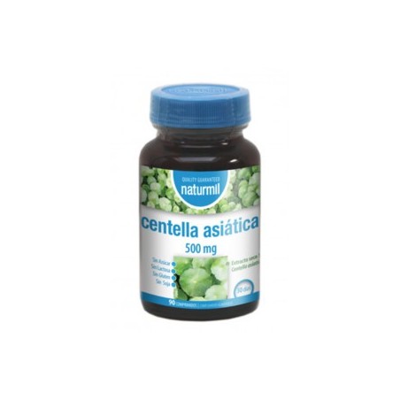 Centella Asiática  500 mg · 90 tabletas · Naturmil