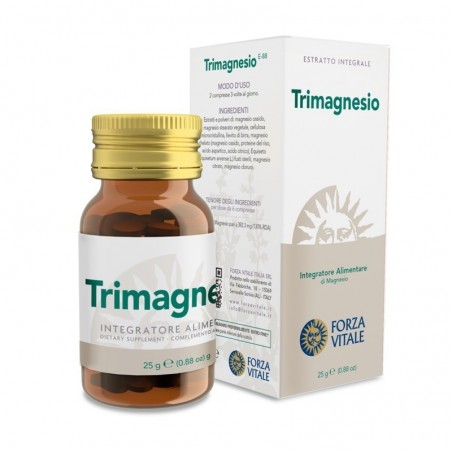 TRIMAGNESIO · 25 GRAMOS · FORZA VITALE