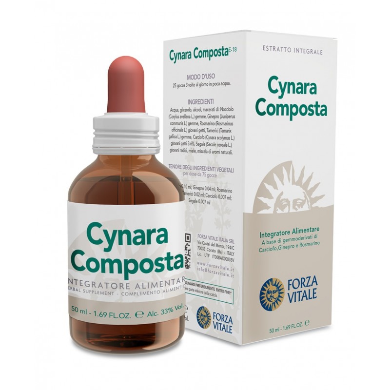 LES CYNARA COMPOSTA 50 ml FORZA VITALE