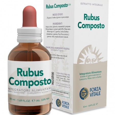 LES RUBUS COMPOSTO  50 ml FORZA VITALE