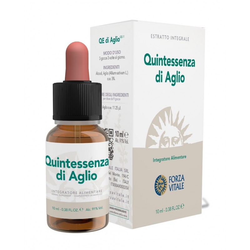 QE AGLIO (Ajo) · 10 ml · FORZA VITALE