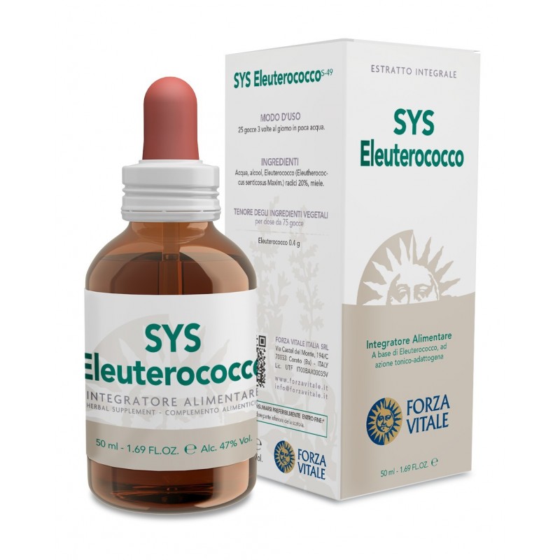 SYS ELEUTEROCOCCO (Eleuterococo) 50 ml FORZA VITALE