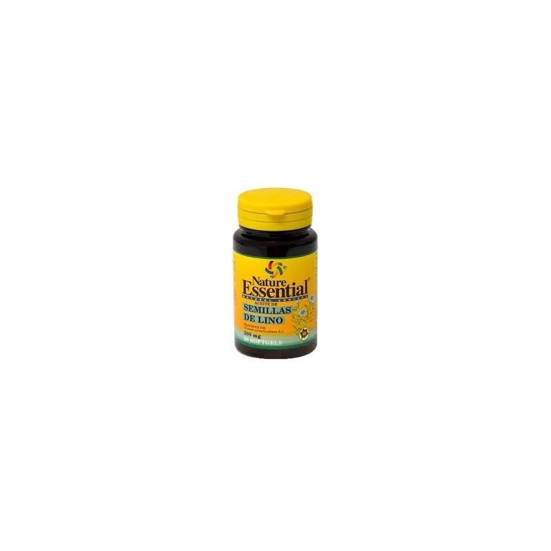 Semillas de Lino · 500 mg · 50 cápsulas · Nature Essential