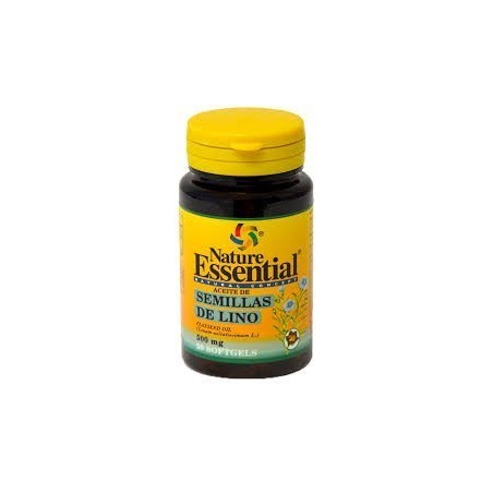 Semillas de Lino · 500 mg · 50 cápsulas · Nature Essential