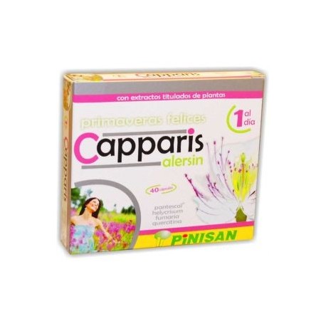 CAPPARIS ALERSIN 40 capsulas - Pinisan