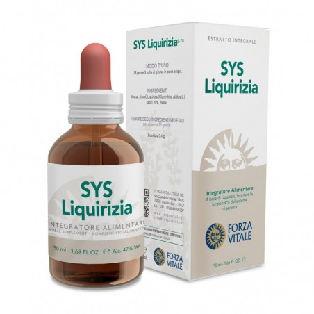 SYS LIQUIRIZIA (Regaliz) 50 ml FORZA VITALE