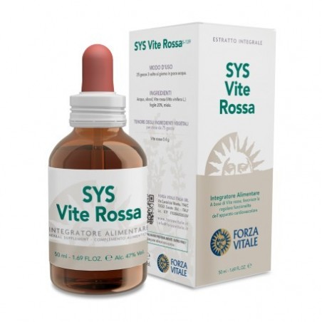 SYS VITE ROSSA (Vid roja) · 50 ml · FORZA VITALE